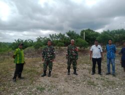 Turun ke Lokasi, Danramil 1613-01/Loli Tinjau Area Pembangunan KDKMP