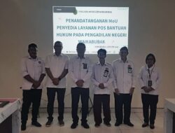 PN Waikabubak Teken MoU dengan Pos Bantuan Hukum Advokat Indonesia Cabang Sumba Barat