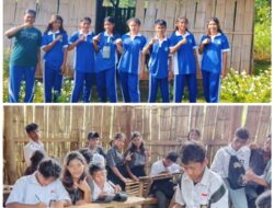 Belajar di Kelas Bambu: Perjuangan Lukas Lemba Loghe Mendirikan SMA Swasta Kadu Renge Demi Anak-anak Bangsa