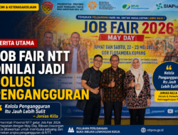 Job Fair NTT Dinilai Jadi Solusi Pengangguran, Jonias Killa: “Kelola Pengangguran Itu Jauh Lebih Sulit”