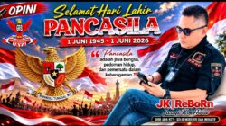 Hari Lahir Pancasila 1 Juni 1945 – 1 Juni 2026: Momentum Transformasi Budaya Kepemimpinan NTT Menuju Daerah yang Bersih, Berintegritas, dan Bermartabat