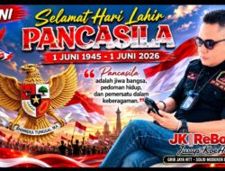 Hari Lahir Pancasila 1 Juni 1945 – 1 Juni 2026: Momentum Transformasi Budaya Kepemimpinan NTT Menuju Daerah yang Bersih, Berintegritas, dan Bermartabat