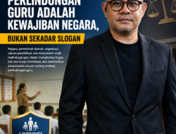 Ketua Forum Guru NTT Jusup KoeHoea (JK): Perlindungan Guru Adalah Kewajiban Negara, Bukan Sekadar Slogan